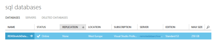EnableStretchDatabase10