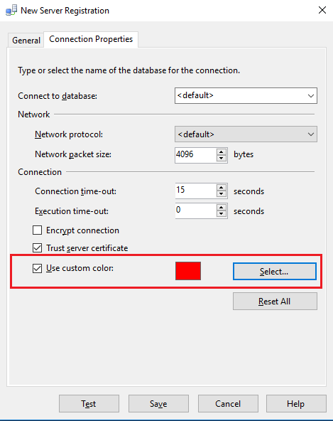 connectionproperties