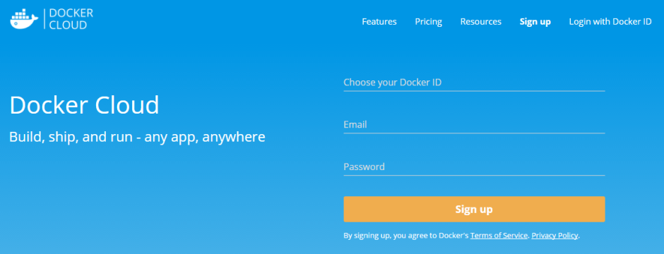 dockercloudsignup