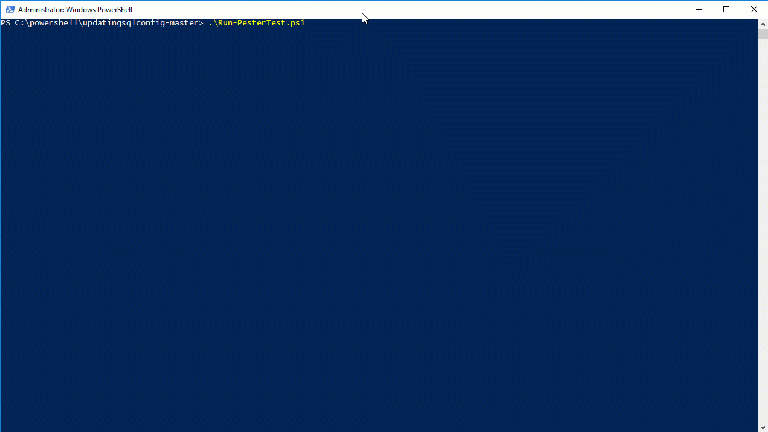 Checking SQL Configuration with Pester & Dbatools | DBA From The Cold