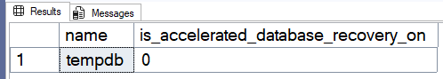 Accelerated Database Recovery For Tempdb In Sql Server 2025